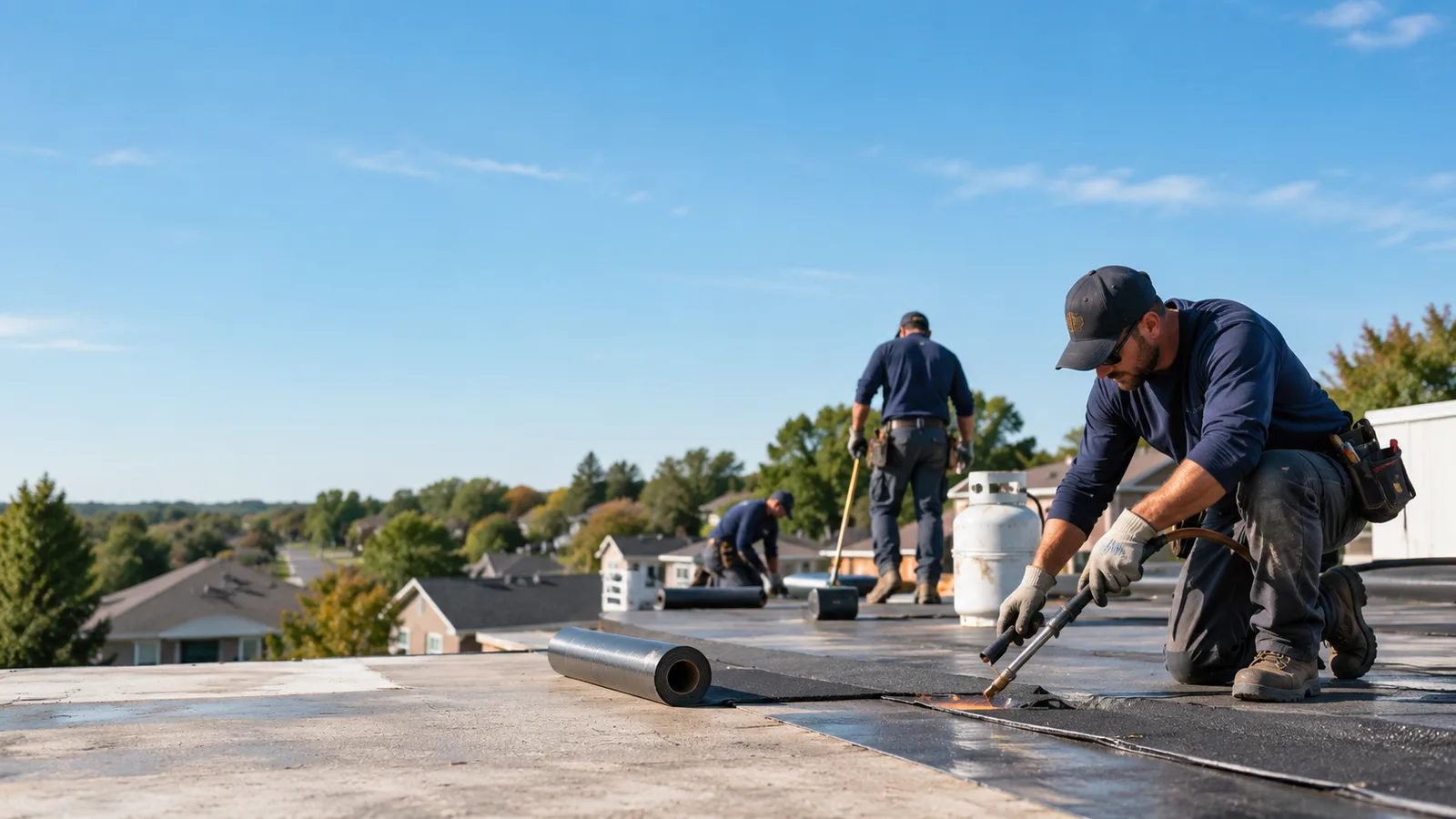 Flat Roof Leak Repair providers in Tom Bean, TX
